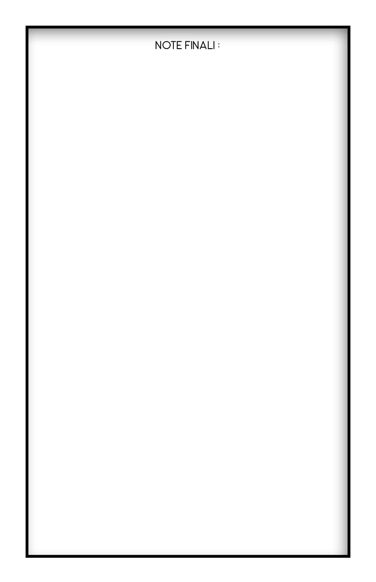 agenda professionale